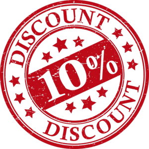 An image of 10% discount for In-Store Purchases