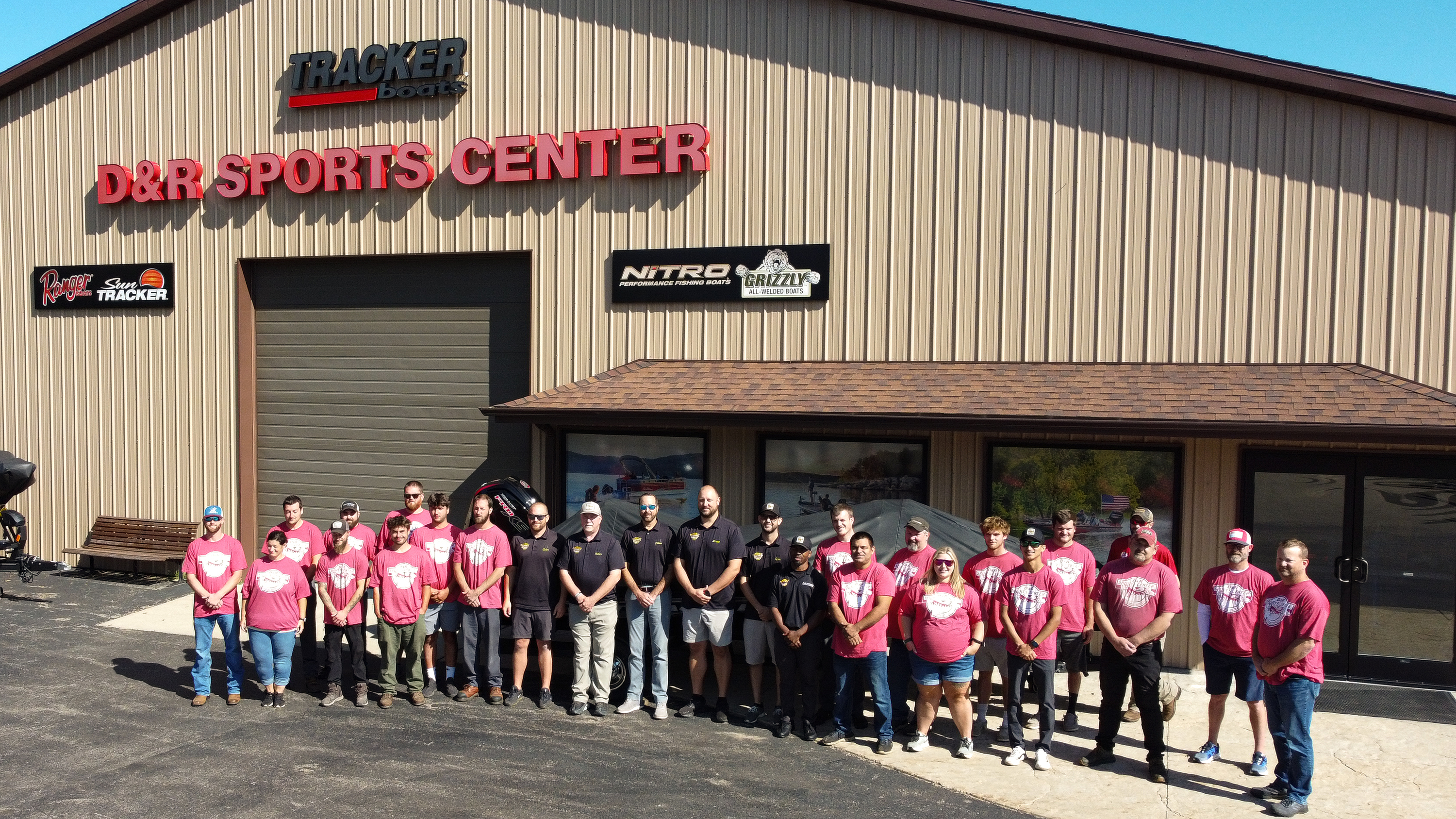 Service department of D&R Sports in Kalamazoo, Michigan